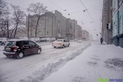 Опять снег и метель: опубликован подробный прогноз погоды в Приморье на 15 — 17 февраля