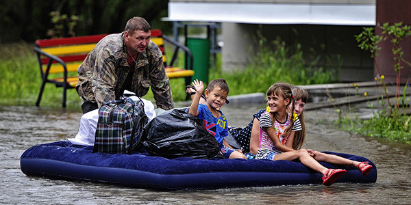 Более 4 тысяч человек пострадали от тайфуна в Приморье