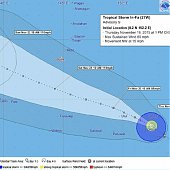 Тайфун «Ин-Фа» угрожает острову Гуам