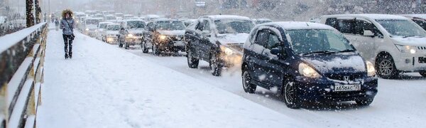 Синоптики уточнили прогноз по снегопаду, метели и гололедице в Приморье