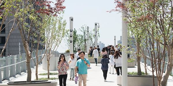 В Сеуле превратили старую магистраль в огромный городской парк