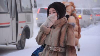 В Якутске потеплело до -39°С