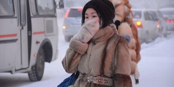 В Якутске потеплело до -39°С