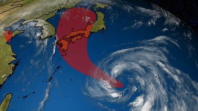 Мощный тайфун «Кроса» надвигается на Приморье (ТРАЕКТОРИЯ)