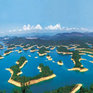 Озеро тысячи островов из-под воды и с неба