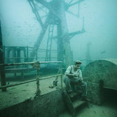 Подводная выставка фотографий