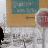 Словения серьезно пострадала от ледяного дождя