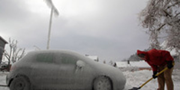 Словения серьезно пострадала от ледяного дождя