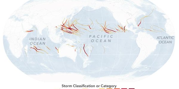 Сезон ураганов 2015 года оказался аномальным