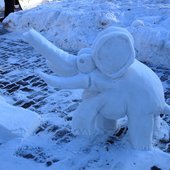 Фестиваль снежных скульптур
