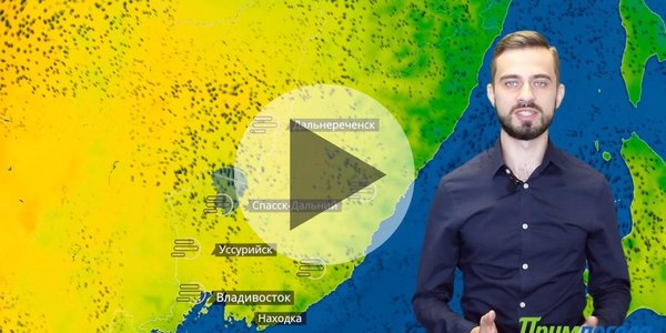 Прогноз погоды в Приморье на выходные дни (ВИДЕО)