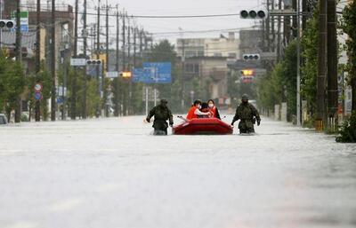 Число жертв наводнения в Японии достигло 50 человек