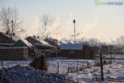 С крепких морозов начнется следующая неделя в Приморье