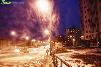 Ночные морозы до -25 °С снова окрепнут в Приморье