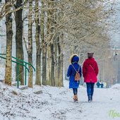 Прошедший в выходные дни снег напомнил жителям Приморья о скорой зиме