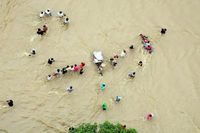 На востоке Китая от дождей пострадали более 700 тысяч человек