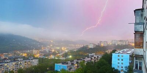 Кратковременные дожди с грозами в Приморье с начала рабочей недели