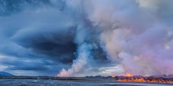 Исландский вулкан повлиял на климат Земли