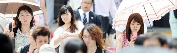 Из-за жары в Японии госпитализированы 1200 человек