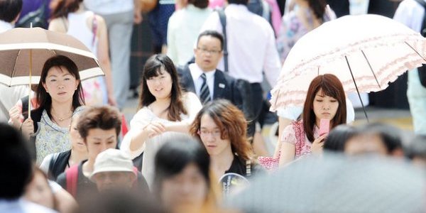 Из-за жары в Японии госпитализированы 1200 человек