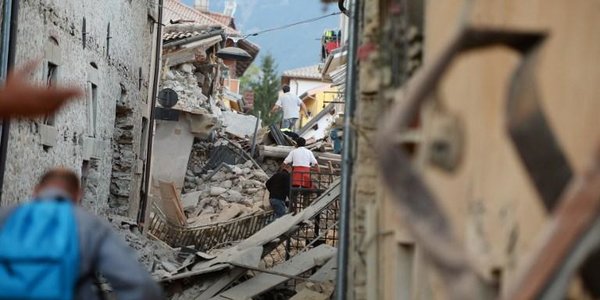 В Италии произошло крупнейшее за последние годы землетрясение