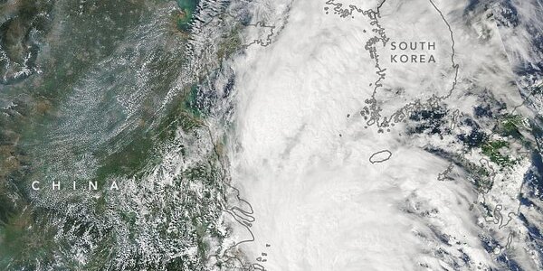 Влияние бывшего тайфуна «Линлин» на Приморский край ослабевает