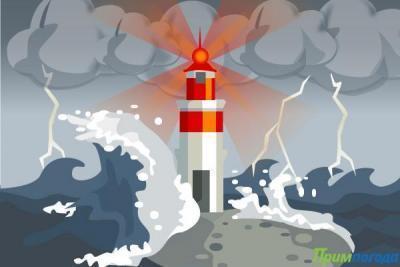 В Приморье объявлено штормовое предупреждение на 10–11 декабря