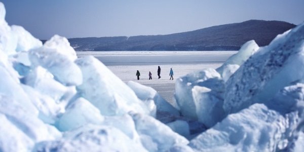 Выход на лёд опасен для жизни