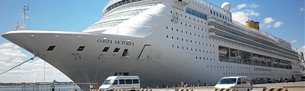 Во Владивосток впервые прибывает трансокеанский лайнер «Costa Victoria»
