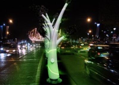 Деревья-фонари: освещают улицы и вырабатывают кислород