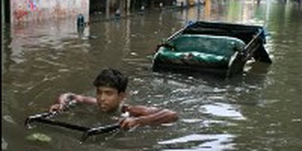  Наводнение застало людей в Арканзасе неожиданно