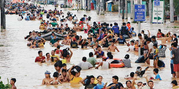 Тайфун «Чан-Хом» обрушил ливни на Филиппины