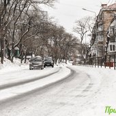 За сутки во Владивостоке выпало более 1,5 декадной нормы снега