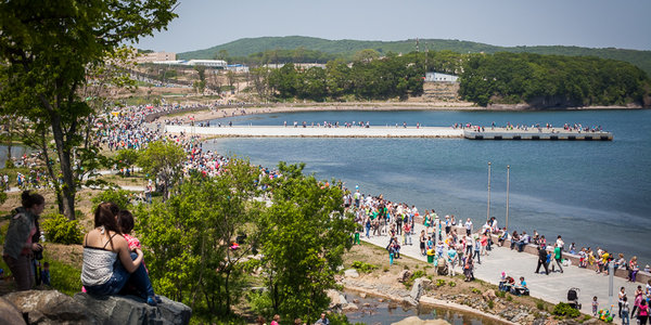 Набережная кампуса ДВФУ на Русском острове обрела собственное имя