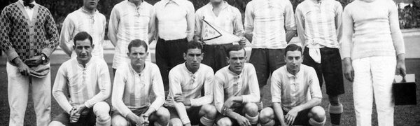 Первый финал Олимпийских игр по футболу для Аргентины