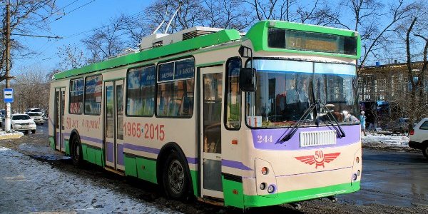 29 января владивостокский троллейбус отметит полувековой юбилей