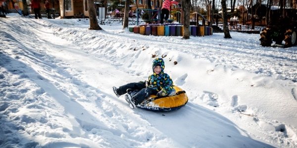 В последний день осени в Приморье выпал снег