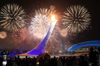 Грандиозное открытие зимней Олимпиады в Сочи