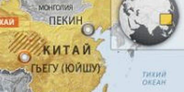 Жертвами землетрясения на северо-западе Китая стали почти 70 человек