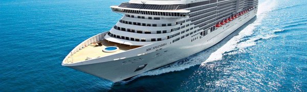 Морской гигант MSC Splendida впервые посетит Владивосток