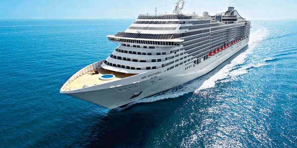 Морской гигант MSC Splendida впервые посетит Владивосток