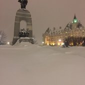 Рекордный снегопад в Канаде: за день выпало 50 см снега