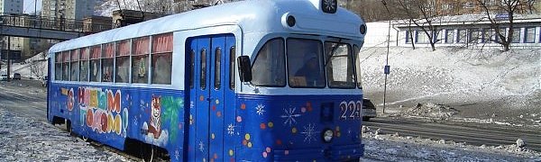 Во Владивостоке на два дня остановятся трамваи маршрута № 6