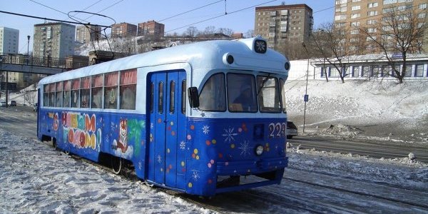 Во Владивостоке на два дня остановятся трамваи маршрута № 6