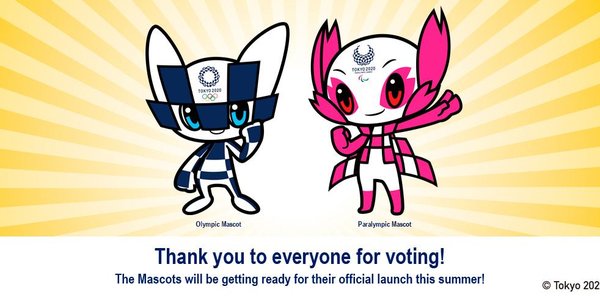 В Токио выбрали талисман для предстоящей Олимпиады