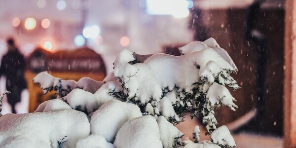 Мощный циклон принес во Владивосток снег, метель, гололедицу (ФОТО)