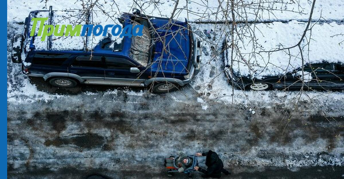 Снег в приморье сегодня