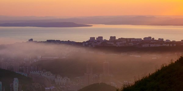 Вчера во Владивостоке впервые за июнь воздух прогрелся до +22 °C