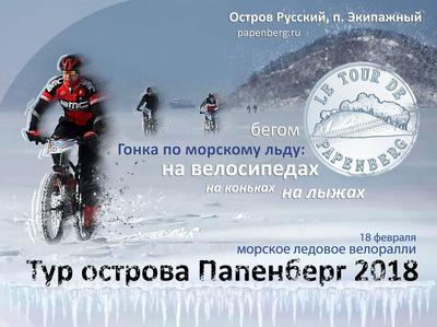 18 февраля во Владивостоке пройдёт ледовое ралли «Тур острова Папенберг-2018»