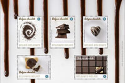 В Бельгии скоро появятся марки со вкусом шоколада